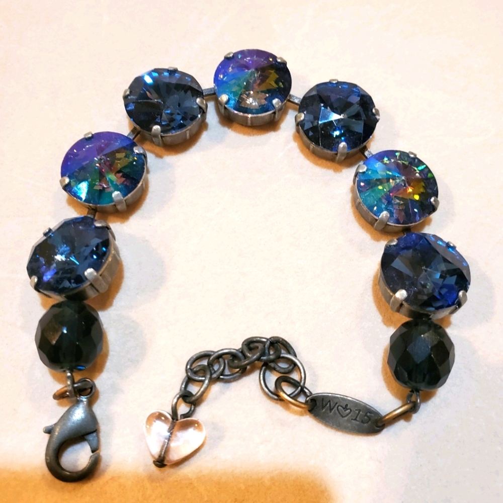 Sabika Winter 2015 Bracelet Blues and Purples